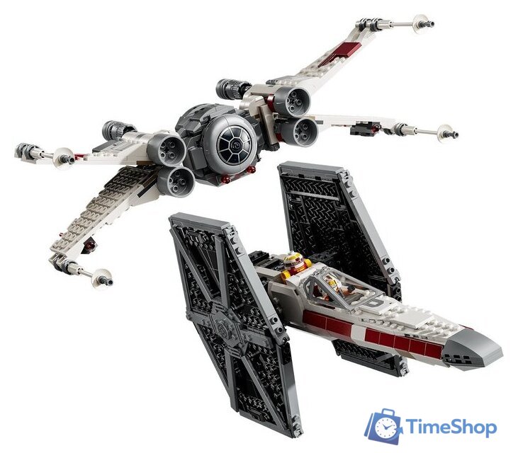 Конструктор LEGO Star Wars 75393 Микс истребителей TIE и X-Wing - Изображение №5 — Интернет-магазин Time-Shop