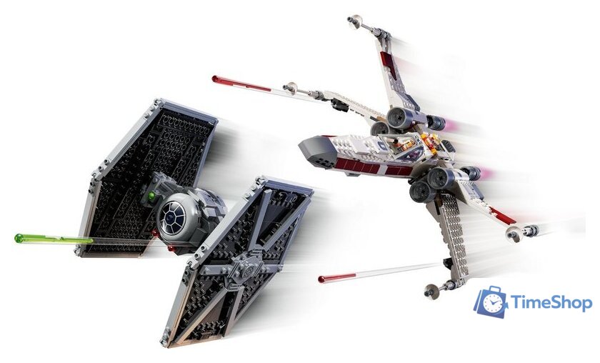Конструктор LEGO Star Wars 75393 Микс истребителей TIE и X-Wing - Изображение №4 — Интернет-магазин Time-Shop