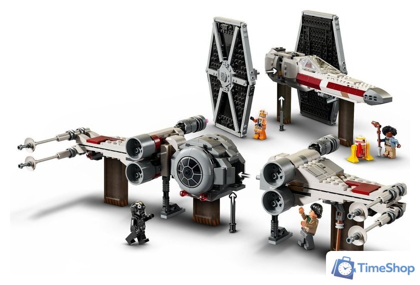 Конструктор LEGO Star Wars 75393 Микс истребителей TIE и X-Wing - Изображение №6 — Интернет-магазин Time-Shop