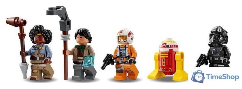 Конструктор LEGO Star Wars 75393 Микс истребителей TIE и X-Wing - Изображение №7 — Интернет-магазин Time-Shop