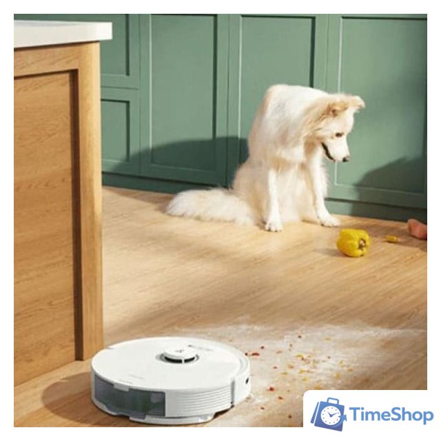 Робот-пылесос Roborock Q8 Max (с английской озвучкой, белый) - Изображение №3 — Интернет-магазин Time-Shop