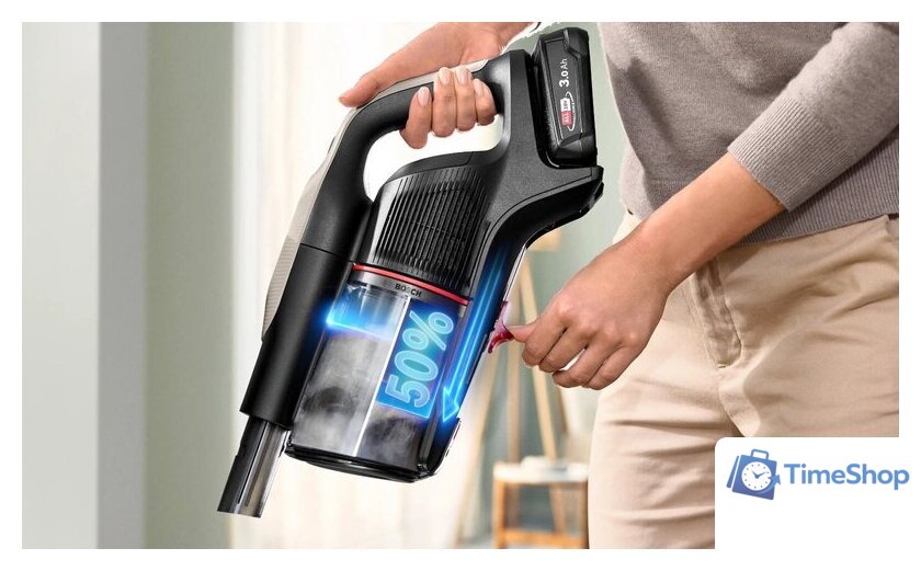 Пылесос Bosch Unlimited 9 BCS931GAC - Изображение №4 — Интернет-магазин Time-Shop
