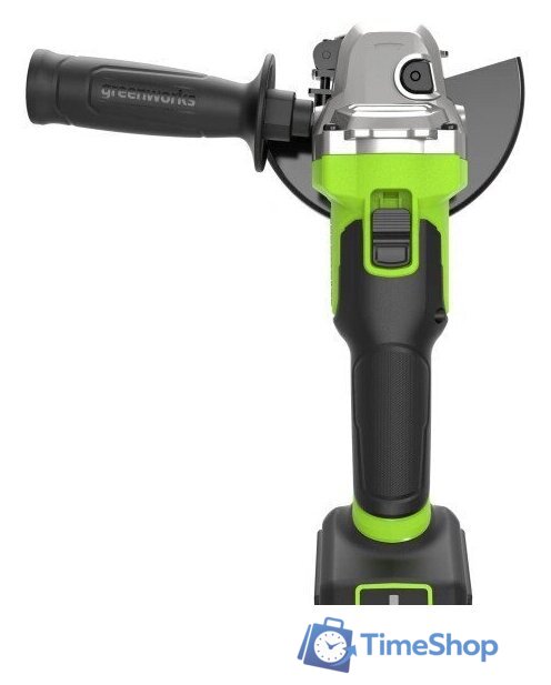 Угловая шлифмашина Greenworks AG590 3201007CUB (с 1-им АКБ, сумка) - Изображение №9 — Интернет-магазин Time-Shop
