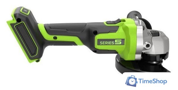 Угловая шлифмашина Greenworks AG590 3201007CUB (с 1-им АКБ, сумка) - Изображение №7 — Интернет-магазин Time-Shop