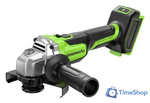 Угловая шлифмашина Greenworks AG590 3201007CUB (с 1-им АКБ, сумка) - Изображение №3 — Интернет-магазин Time-Shop