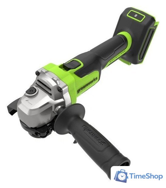Угловая шлифмашина Greenworks AG590 3201007CUB (с 1-им АКБ, сумка) - Изображение №6 — Интернет-магазин Time-Shop