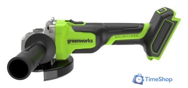 Угловая шлифмашина Greenworks AG590 3201007CUB (с 1-им АКБ, сумка) - Изображение №8 — Интернет-магазин Time-Shop
