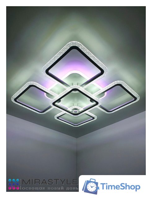 Припотолочная люстра Mirastyle SL-40532/4+1 MLR - Изображение №14 — Интернет-магазин Time-Shop