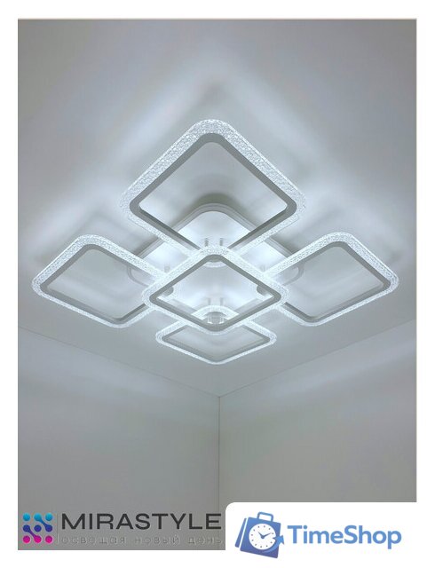 Припотолочная люстра Mirastyle SL-40532/4+1 MLR - Изображение №8 — Интернет-магазин Time-Shop