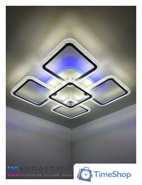 Припотолочная люстра Mirastyle SL-40532/4+1 MLR - Изображение №13 — Интернет-магазин Time-Shop