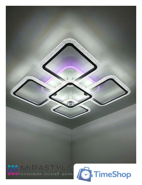 Припотолочная люстра Mirastyle SL-40532/4+1 MLR - Изображение №12 — Интернет-магазин Time-Shop