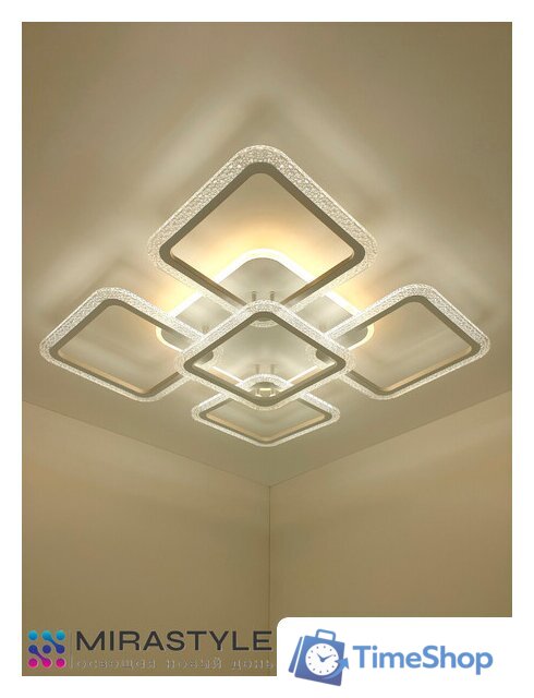 Припотолочная люстра Mirastyle SL-40532/4+1 MLR - Изображение №10 — Интернет-магазин Time-Shop