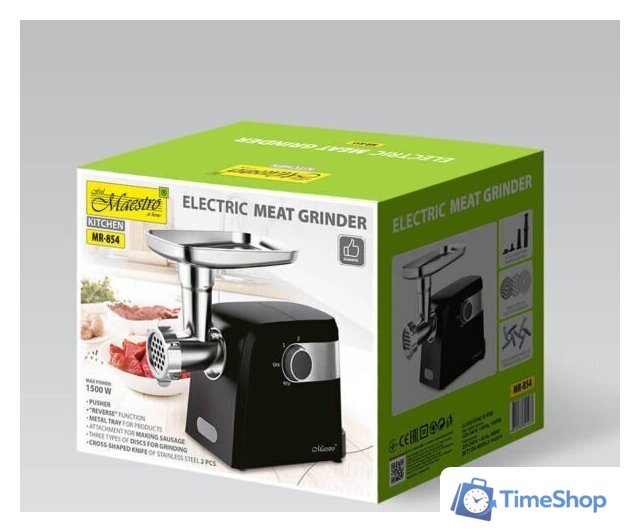 Мясорубка Maestro MR-854 - Изображение №8 — Интернет-магазин Time-Shop