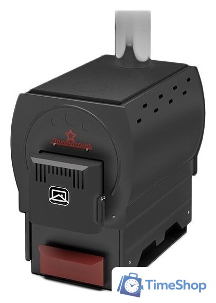 Свободностоящая печь-камин Теплодар Локомотивъ 120 - Изображение №1 — Интернет-магазин Time-Shop