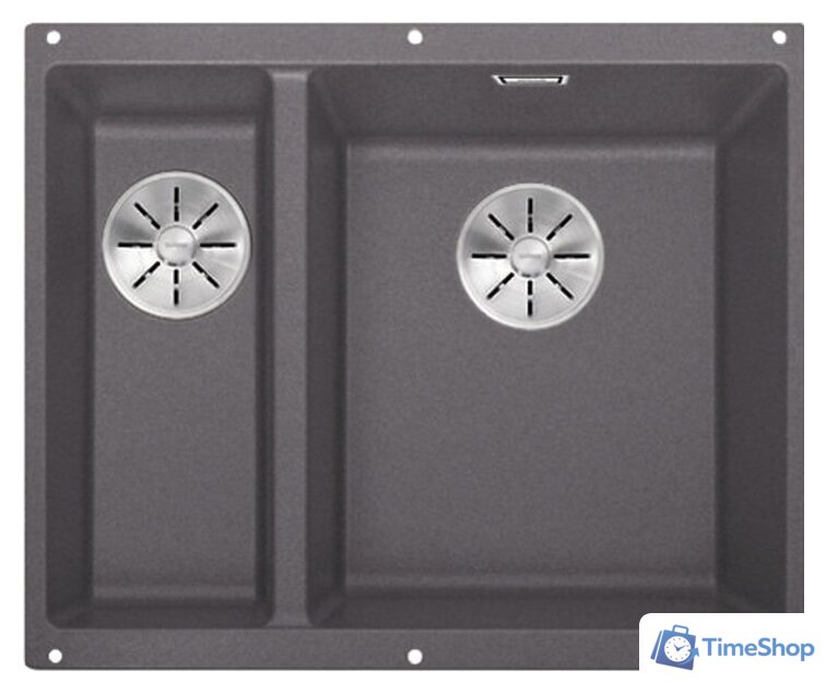 Кухонная мойка Blanco Subline 340/160-U (правая, темная скала) - Изображение №1 — Интернет-магазин Time-Shop