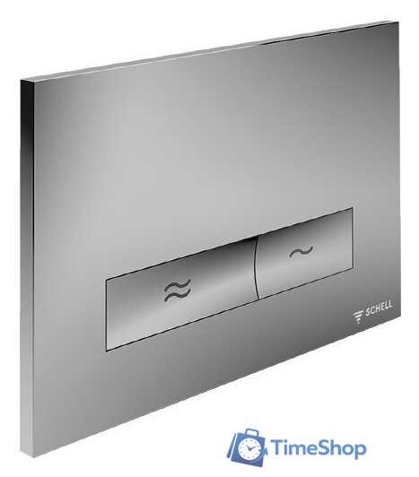 Панель смыва Schell Konkav (хром) 031220699 - Изображение №1 — Интернет-магазин Time-Shop