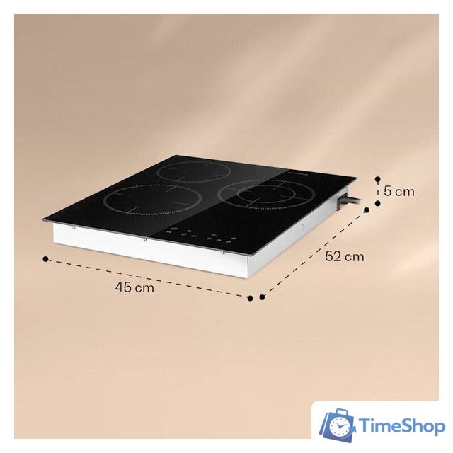 Варочная панель Klarstein Virtuosa 3 Slim - Изображение №2 — Интернет-магазин Time-Shop