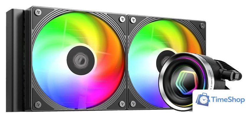 Система жидкостного охлаждения для процессора ID-Cooling FX240 INF Black - Изображение №1 — Интернет-магазин Time-Shop