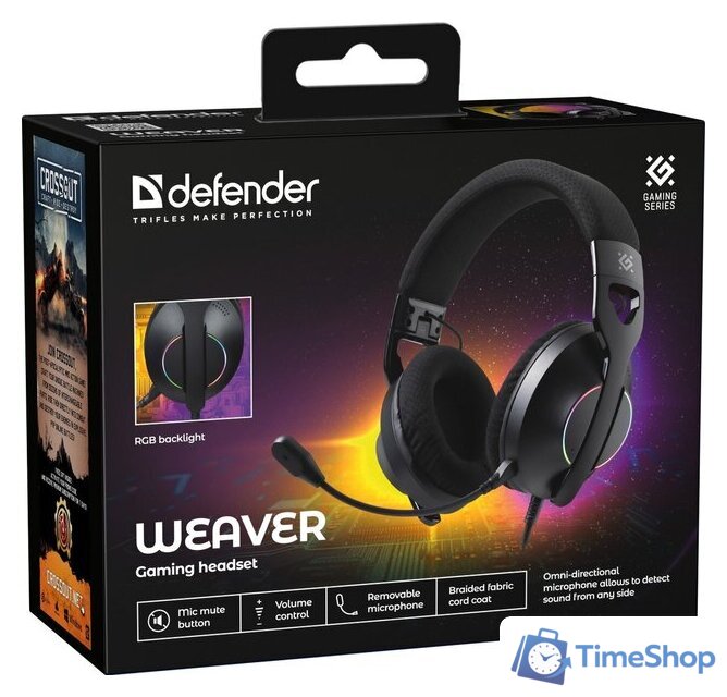 Наушники Defender Weaver - Изображение №10 — Интернет-магазин Time-Shop