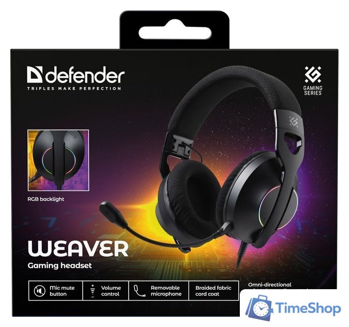 Наушники Defender Weaver - Изображение №11 — Интернет-магазин Time-Shop