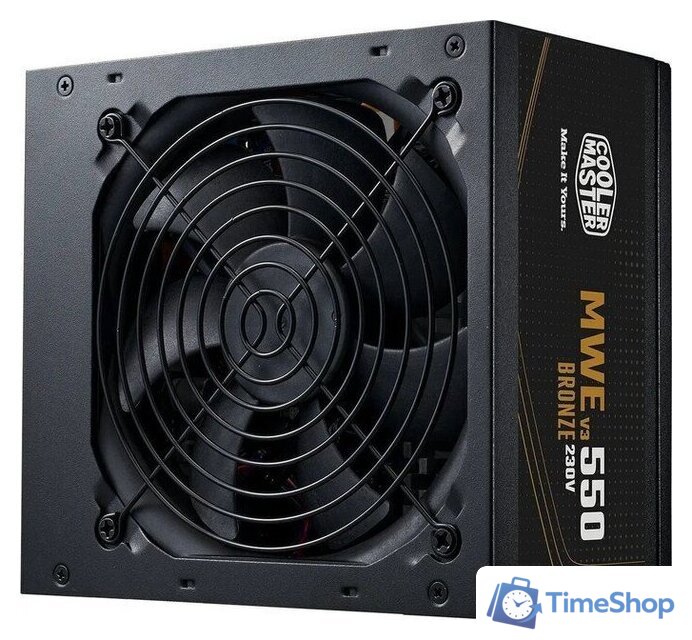 Блок питания Cooler Master MWE Bronze 550 V3 230V MPE-5501-ACABW-3BEU - Изображение №1 — Интернет-магазин Time-Shop