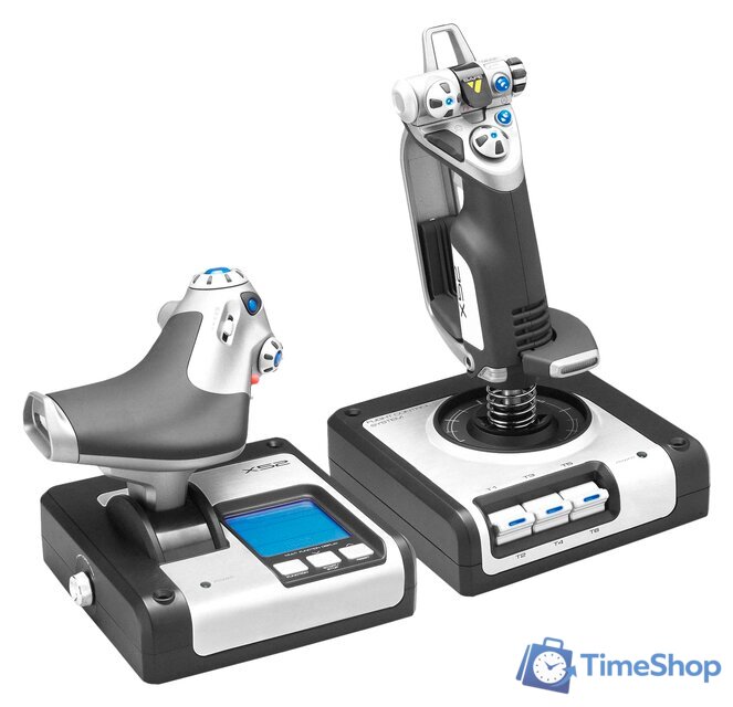 Оборудование для авиасимов Logitech X52 Flight Control System - Изображение №1 — Интернет-магазин Time-Shop