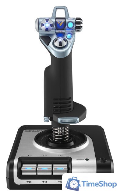 Оборудование для авиасимов Logitech X52 Flight Control System - Изображение №6 — Интернет-магазин Time-Shop