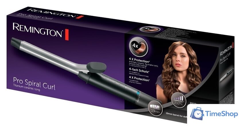 Круглая  плойка Remington CI5519 - Изображение №2 — Интернет-магазин Time-Shop
