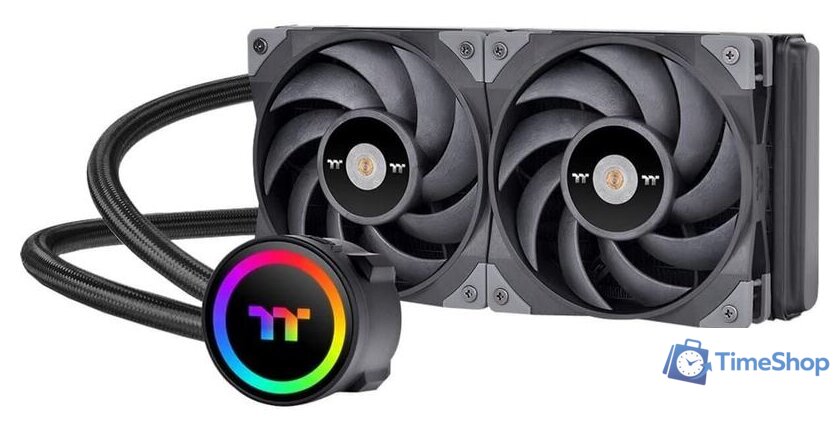 Система жидкостного охлаждения для процессора Thermaltake Toughliquid 240 ARGB Sync CL-W319-PL12BL-A - Изображение №1 — Интернет-магазин Time-Shop