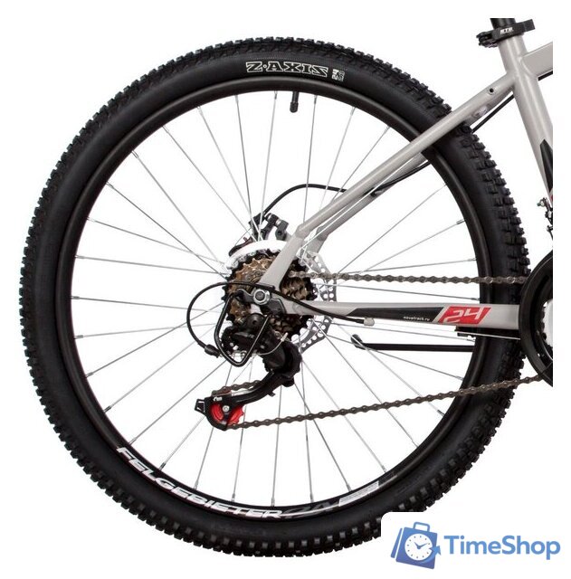 Велосипед Novatrack Action D 2023 24SHD.ACTION.14GR23 (серый) - Изображение №7 — Интернет-магазин Time-Shop