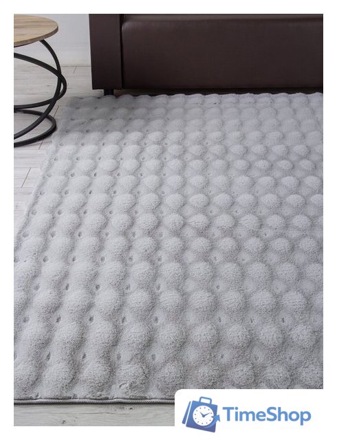 Ковер для жилой комнаты Pixel Bubble PX1001-STAN-SILVER (1.6x2.3) - Изображение №4 — Интернет-магазин Time-Shop