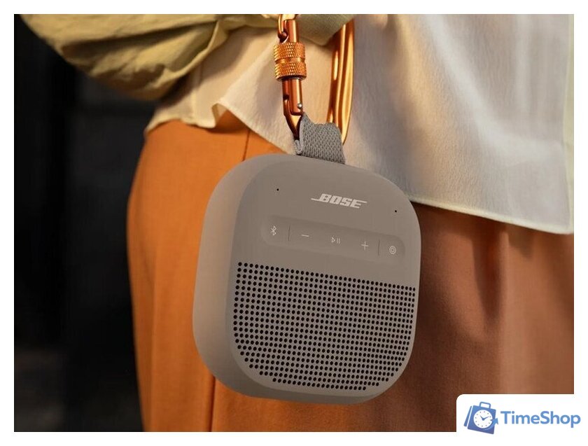 Беспроводная колонка Bose SoundLink Micro 2nd Gen (серый) - Изображение №7 — Интернет-магазин Time-Shop