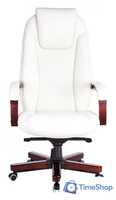 Офисное кресло Бюрократ T-9923WALNUT/IVORY (слоновая кость) - Изображение №2 — Интернет-магазин Time-Shop