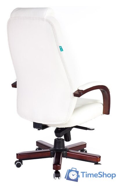 Офисное кресло Бюрократ T-9923WALNUT/IVORY (слоновая кость) - Изображение №7 — Интернет-магазин Time-Shop
