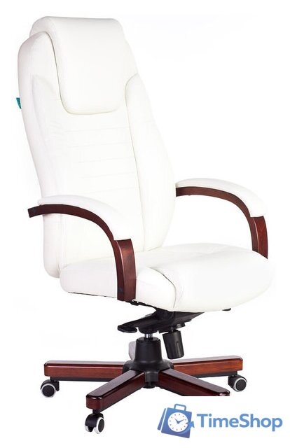 Офисное кресло Бюрократ T-9923WALNUT/IVORY (слоновая кость) - Изображение №1 — Интернет-магазин Time-Shop