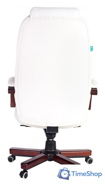 Офисное кресло Бюрократ T-9923WALNUT/IVORY (слоновая кость) - Изображение №6 — Интернет-магазин Time-Shop