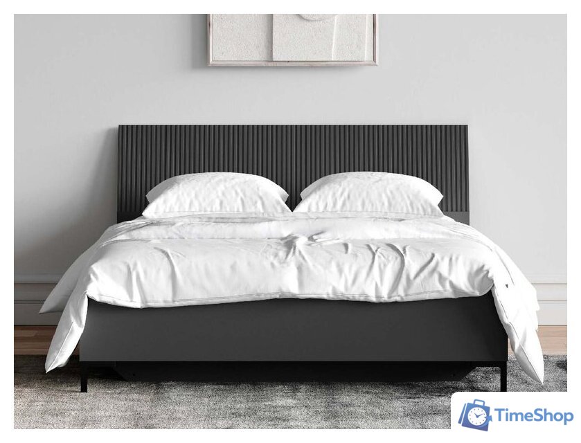 Кровать Black Red White San Gimignano LOZ140x200 с подъемным механизмом (антрацитовый) - Изображение №2 — Интернет-магазин Time-Shop