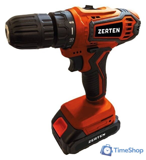 Дрель-шуруповерт Zerten ASB-14S (с 1-им АКБ, кейс) - Изображение №1 — Интернет-магазин Time-Shop