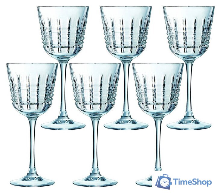 Набор бокалов для вина Cristal d'Arques Rendez-Vous Q4347 - Изображение №1 — Интернет-магазин Time-Shop