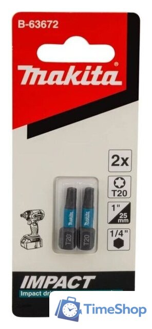 Набор бит Makita B-63672 - Изображение №1 — Интернет-магазин Time-Shop