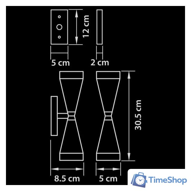 Бра Lightstar Punto 807623 - Изображение №2 — Интернет-магазин Time-Shop