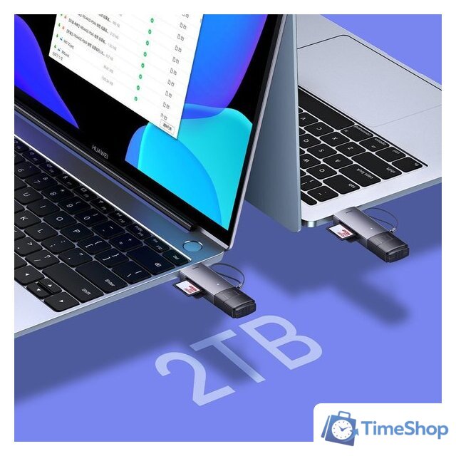 Карт-ридер Baseus WKQX060113 - Изображение №9 — Интернет-магазин Time-Shop