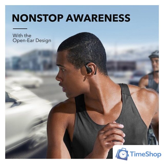 Наушники Anker Soundcore AeroFit Pro (черный) - Изображение №6 — Интернет-магазин Time-Shop