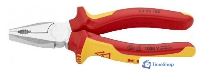 Плоскогубцы Knipex 03 06 160 - Изображение №1 — Интернет-магазин Time-Shop