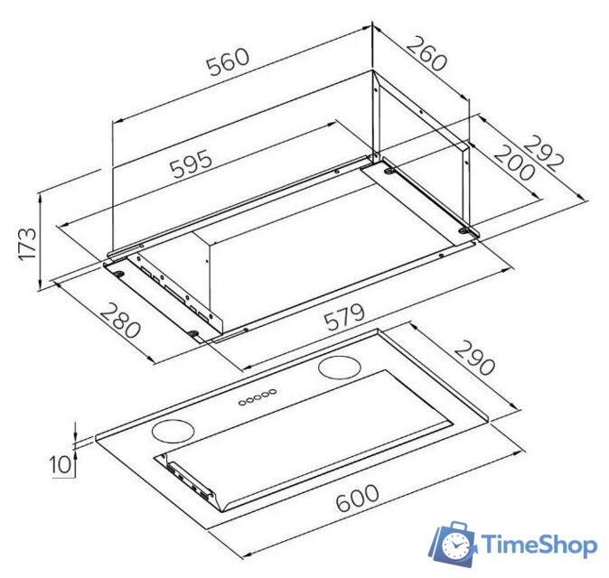 Кухонная вытяжка Meferi INBOX60WH Power - Изображение №19 — Интернет-магазин Time-Shop