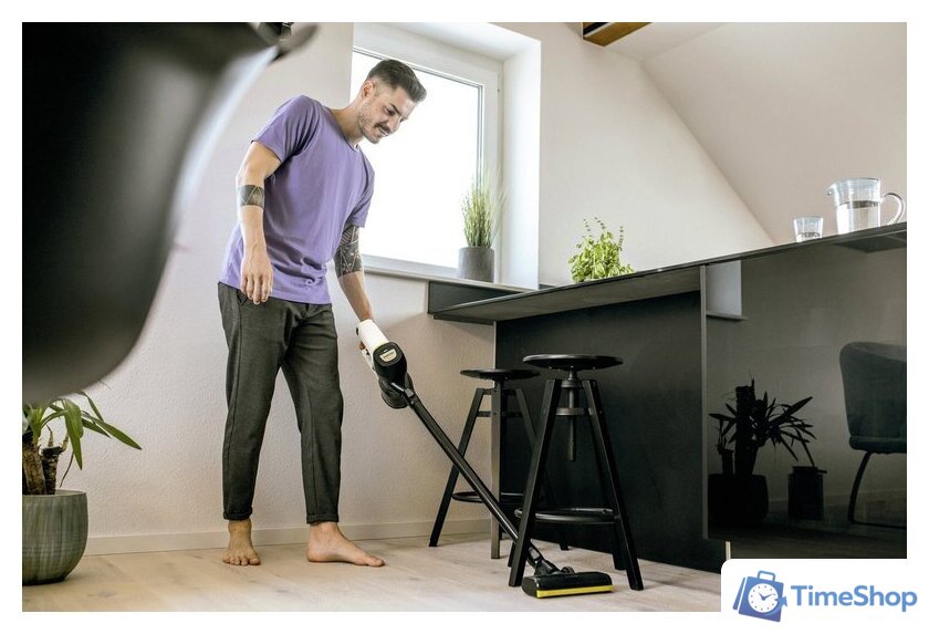 Пылесос Karcher VC 4 Cordless Premium myHome 1.198-640.0 - Изображение №3 — Интернет-магазин Time-Shop