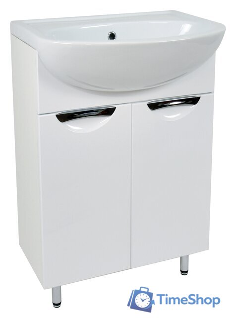 Doratiz Тумба Афина 60 под умывальник Уют 60 (белый) - Изображение №1 — Интернет-магазин Time-Shop
