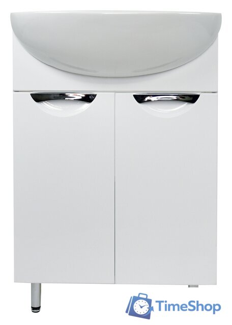  Doratiz Тумба Афина 60 под умывальник Уют 60 (белый) - Изображение №2 — Интернет-магазин Time-Shop