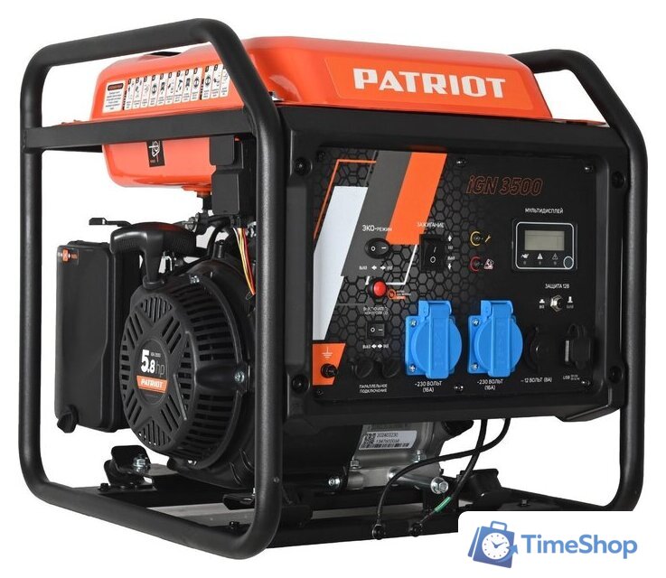 Бензиновый генератор Patriot iGN 3500 - Изображение №3 — Интернет-магазин Time-Shop