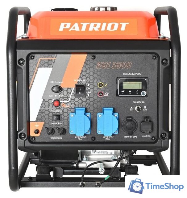 Бензиновый генератор Patriot iGN 3500 - Изображение №2 — Интернет-магазин Time-Shop